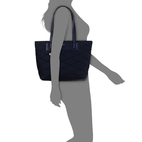 Radley London zip top leather tote bag - Picture 7 of 8